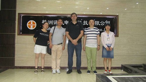 2017年6月美國(guó)客戶參觀我們的工廠-諾天科技